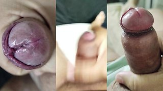 The joy and getting off with my puny rod with phimosis and the getting off of my teenfriend who ejaculations deliciously in her mouth-watering vulva and boobs - (1)