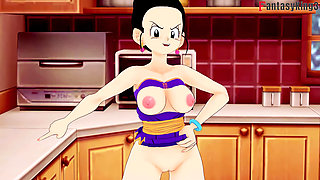 Chichi Gets Stuck in the Sink and Gohan Fucks Her - Dragonball Zex Series