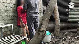 Indian Desi bhabhi sex in forest - Bhabhi was sitting at home in a  mood, her boyfriend went behind her house and fucked ass.