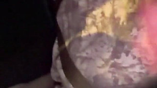 Sneaky Foreplay During Car Ride and Wild Sex at the Hotel