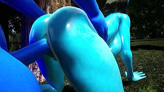 Very Hot Na'vi From Avatar Fucked Hard