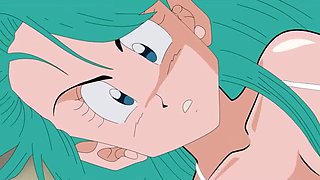 Sexy Anime Crossover Between Bulma And Naruto