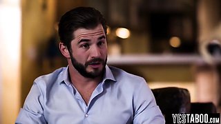 Nathan Bronson And Lola Fae - Tiny Tattooed Blondie Unknowingly Agrees