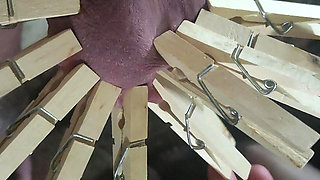 Goode Girl CBT Trying Out New Cloths Pins