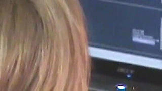 Hot MILF in Sexy Footjob POV