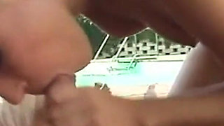 All Natural Pink Pussy Gets a Bukkake