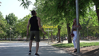 Horny Spanish MILF Lya Lips Takes a Stranger Home with Her for a Hard Anal Fuck!