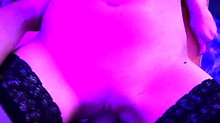 Fucking on the table and swallowing cum
