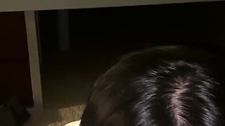 Asian amateur girlfriend gives a blowjob pov HD