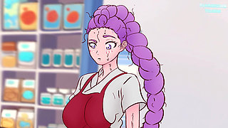 Jinwoo Wanted to Buy a Homemade Vagina Made of Gloves and Sponges, but Rumi Fucked Him, Demon Hunter Hentai