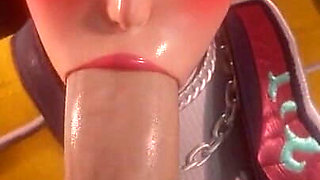 [kpop Demon Hunters] Rumi Sloppy Blowjob 3D Animation