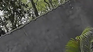 Fucked My Neighbor’s Wife in the Airbnb Backyard After She Got Out of the Pool