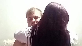 Hot 18 year old teen stepdaughter rides her step daddy