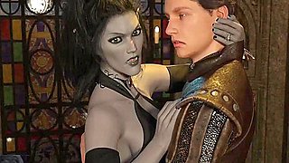 Spider Woman Gets Her Breasts Expanded