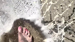 Day at the Beach with 67 Goddess