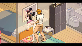 Ntraholic - Sex with the Neighbor’s Wife - Hentai Game