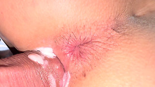 Wont Let Him Pull Out - I Cream On His Cock And Make Him CUM Inside My Tight 18 Pussy