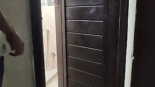 Stepbrother fucks stepsis in bathroom - rough anal & tight pussy - Sidra