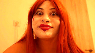 Clown Queen Punishes Her Biggest Fan in His Dreams