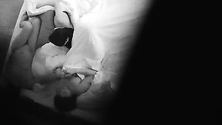 Amateur latin caught by hidden cam