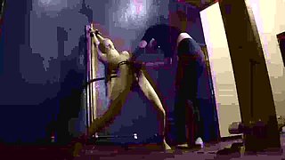 Blonde fetish lesbians fist themselves in hi definition