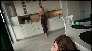 Ema Karter - Omg! Step Mom Caught Me With Girlfriend And Ask To Join Us!