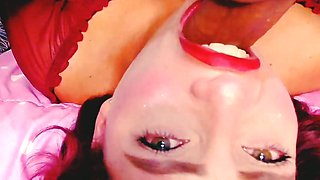 Redhead sloppy blowjob full sloppy