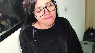 Halloween Blowjob with My Stepbrother - Latina Teen Cheats with Big Ass Fucking