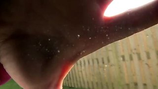 Horny brunette chick sucks his cock in POV fuck