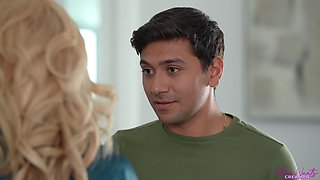 Stepmom Gets Caught Naked