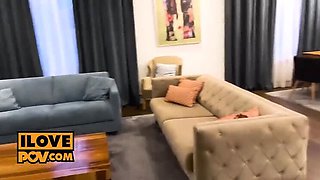 Petite Teen Lia Lin Cheats and Blows You in POV Until Cumshot