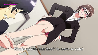 She Shows Him a Secret Room in the House and They End Up Naked on the Futon, Her Riding Him Until He Cums Deep Inside