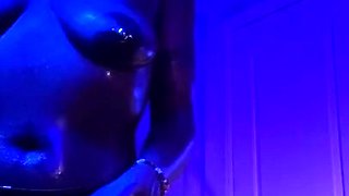 Amateur blondie solo anal masturbation