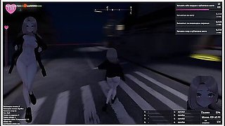 She Got Lost In A Big City And Started Flashing Her Naked Body At Passersby. Part 2