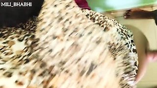 Desi Indian Girl Mili Bhabi Tight Pussy Hardcore Fuck Hindi Audio Doggystyle Outdoor