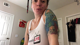 Stuck in Bed Teased BJ Farts O Denial