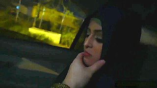Busty Arab slut riding long schlong like cowgirl