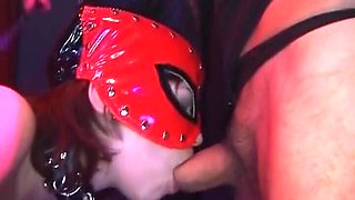 A Masked German Slut Fucked in a Hardcore BDSM Threesome