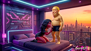 Romantic Couple in the Bedroom  A-I Hentai ASMR