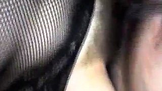 Amateur Hairy MILF in Lingerie