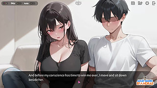 My Friend's Girlfriend Gameplay Part 1 - Meeting Yura and the Beginning of a Complicated Story