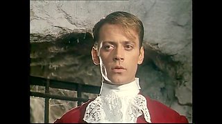 In the aristocratic family, the mother-in-law seduces her daughter-in-law while the stepbrother joins in