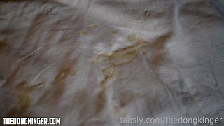 Skinny teen girl interracial porn video