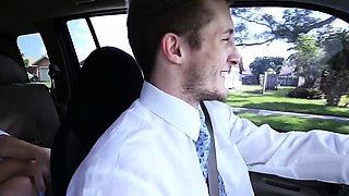 Sexy Brunette School Girl