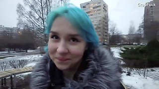 Russian beauty explores raw hardcore passion in explicit scenes