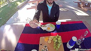 Mason Lear And Fx Rios - Eating And F**king In The Park