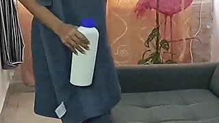 Before the Job Interview, I Fucked My Stepsister's Juicy Pussy. Spanish Sex.