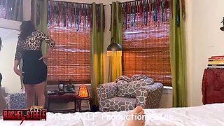 Horny Redhead MILF Rachel Steele Comes Home for Stepson - POV Blowjob & Cowgirl