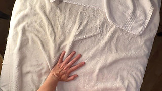 Horny MILF Has Intense Orgasm with Hitachi Wand