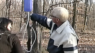 Enema White Panty - Huge Water Out of Girls Ass Thru Her White Panty